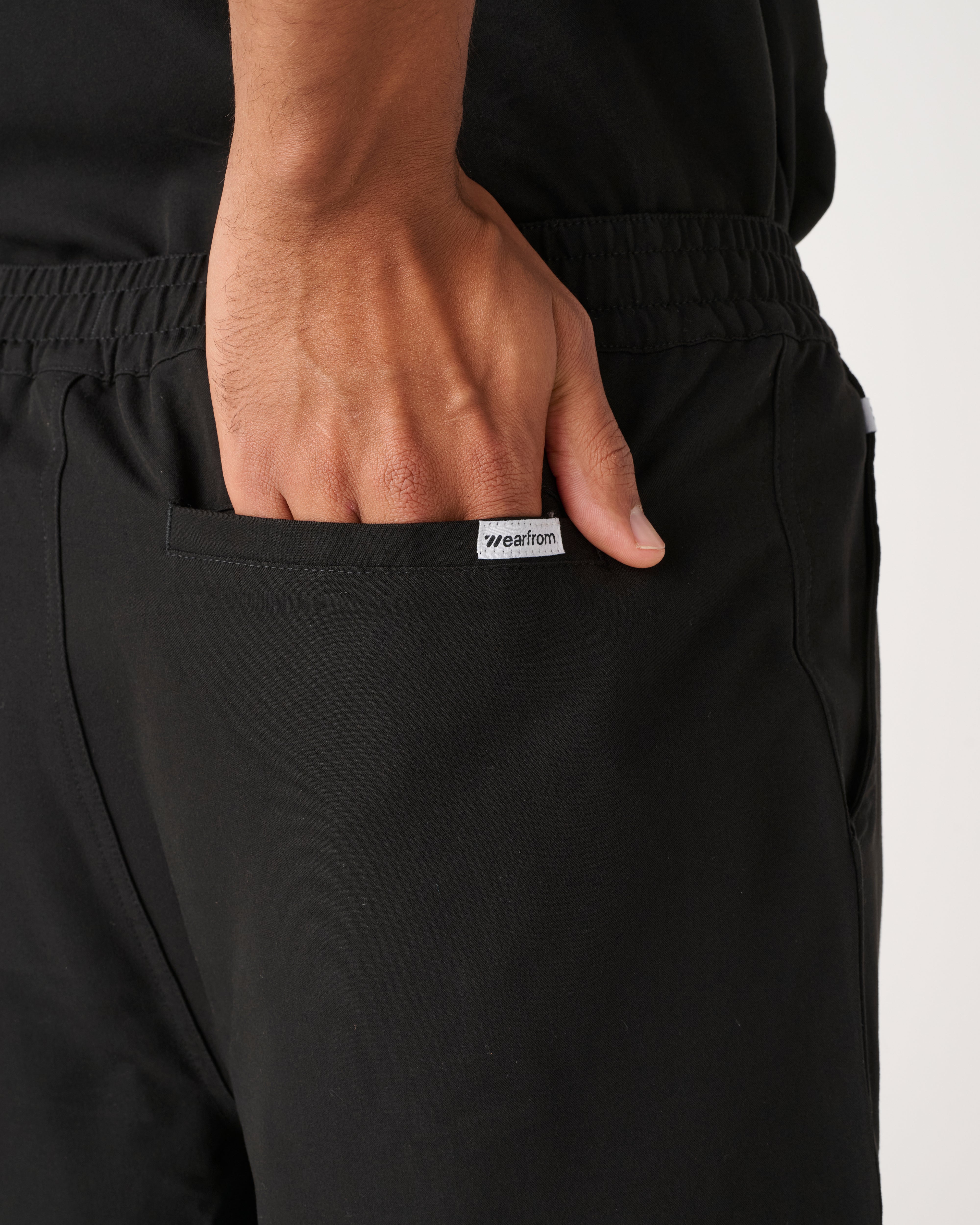 DARWIN Straight Leg Cargo Pants Black