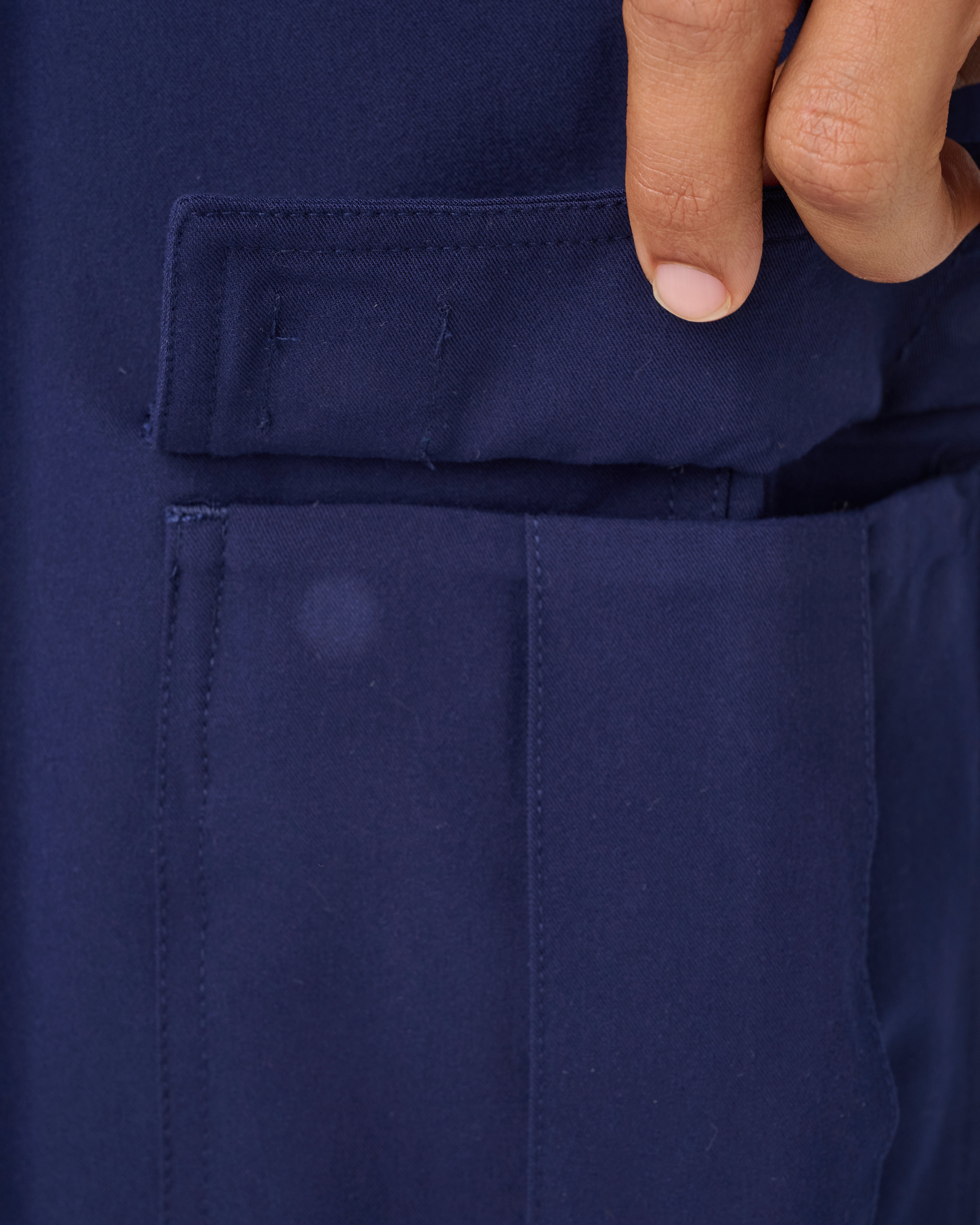 DARWIN Straight Leg Cargo Pants Navy