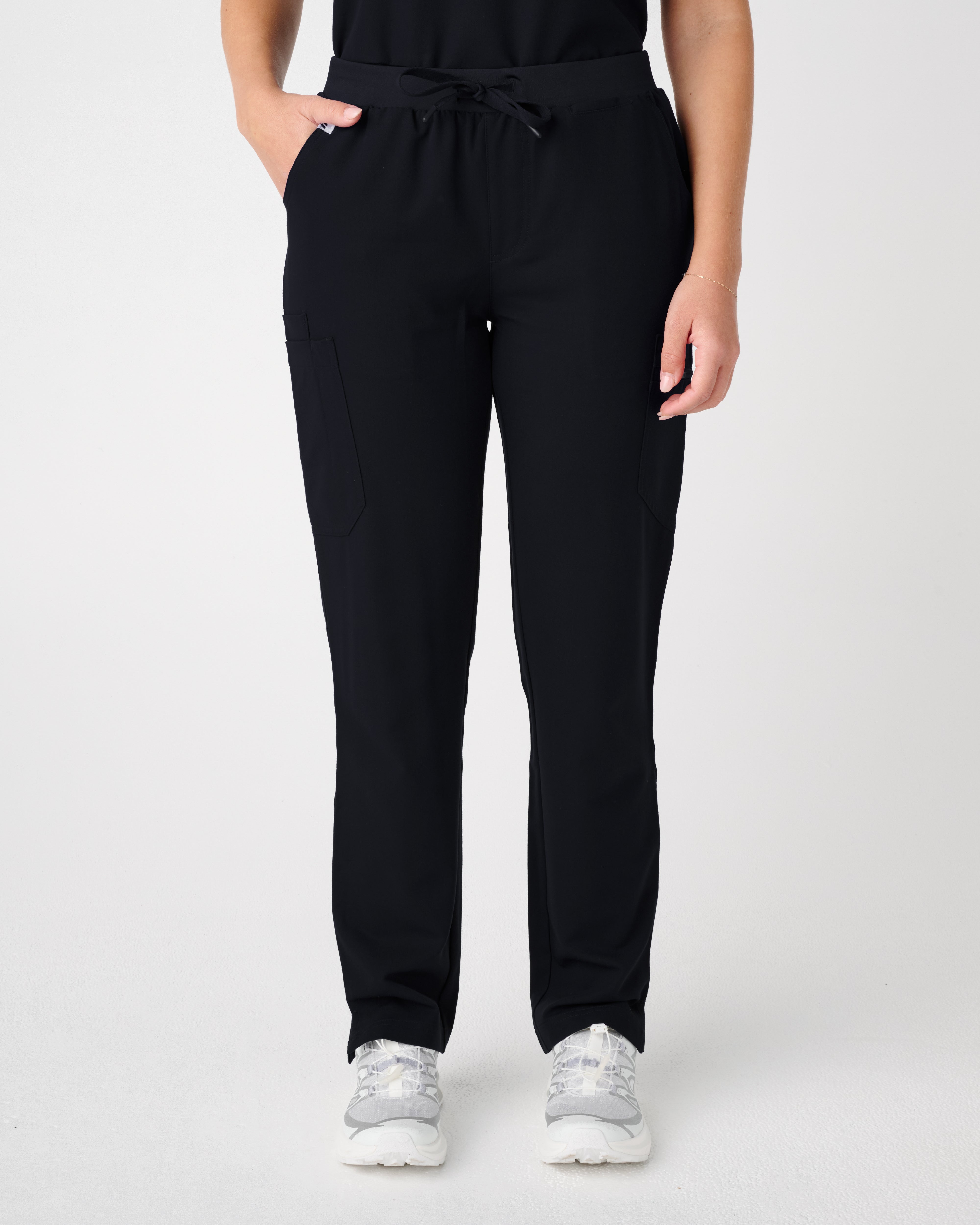 ADELAIDE Straight Leg Pants Black