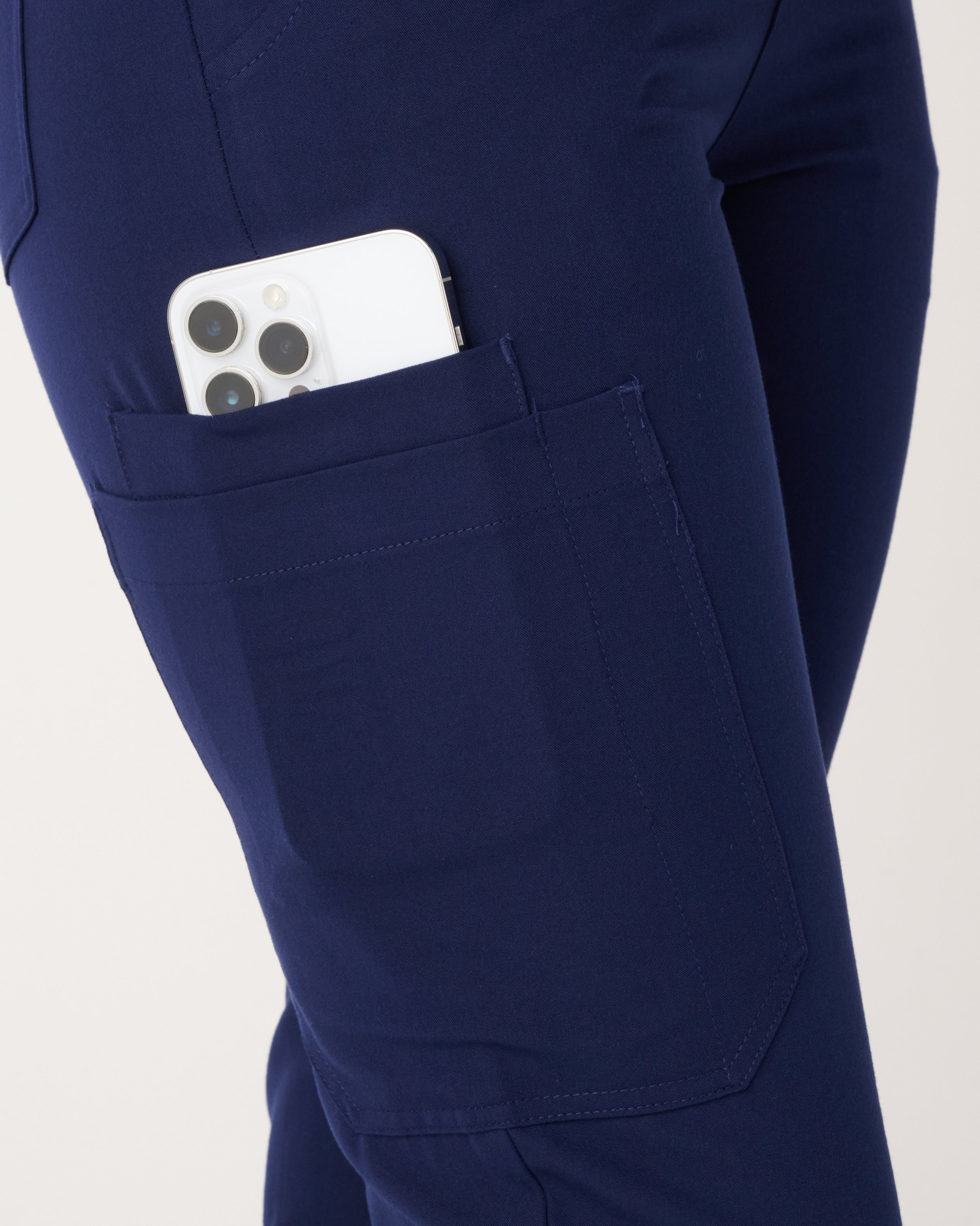 ADELAIDE Straight Leg Pants Navy