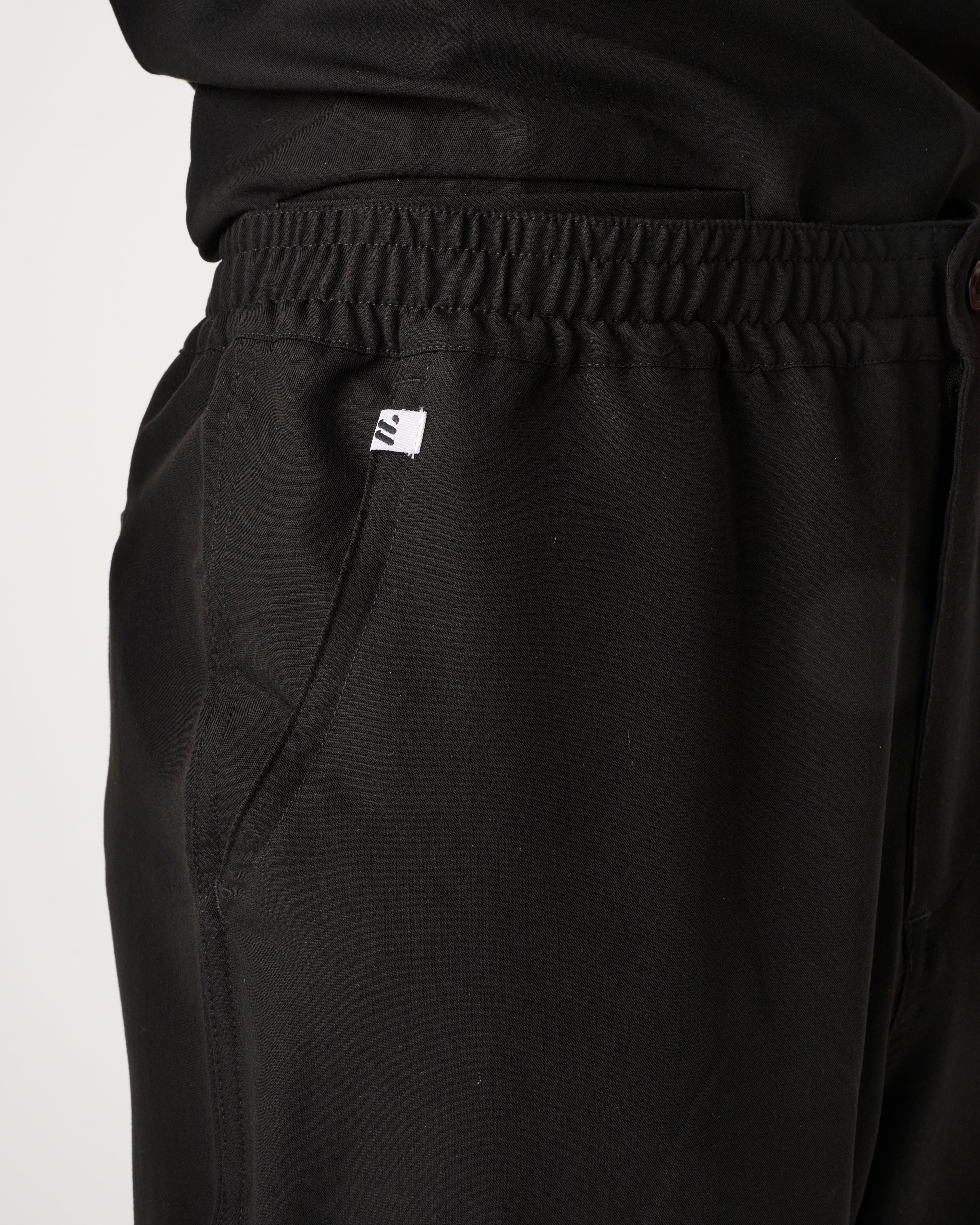 DARWIN Straight Leg Cargo Pants Black