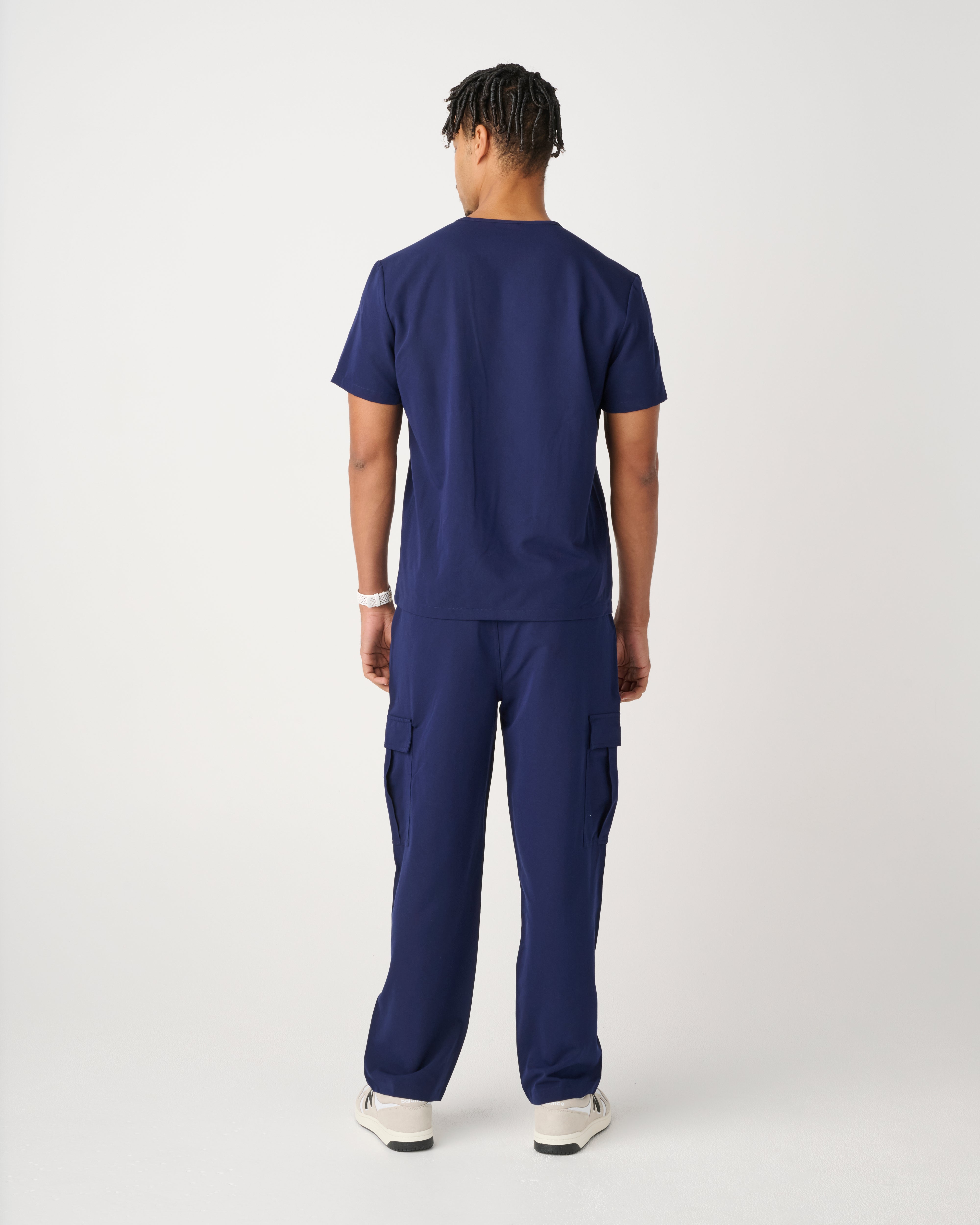 DARWIN Straight Leg Cargo Pants Navy