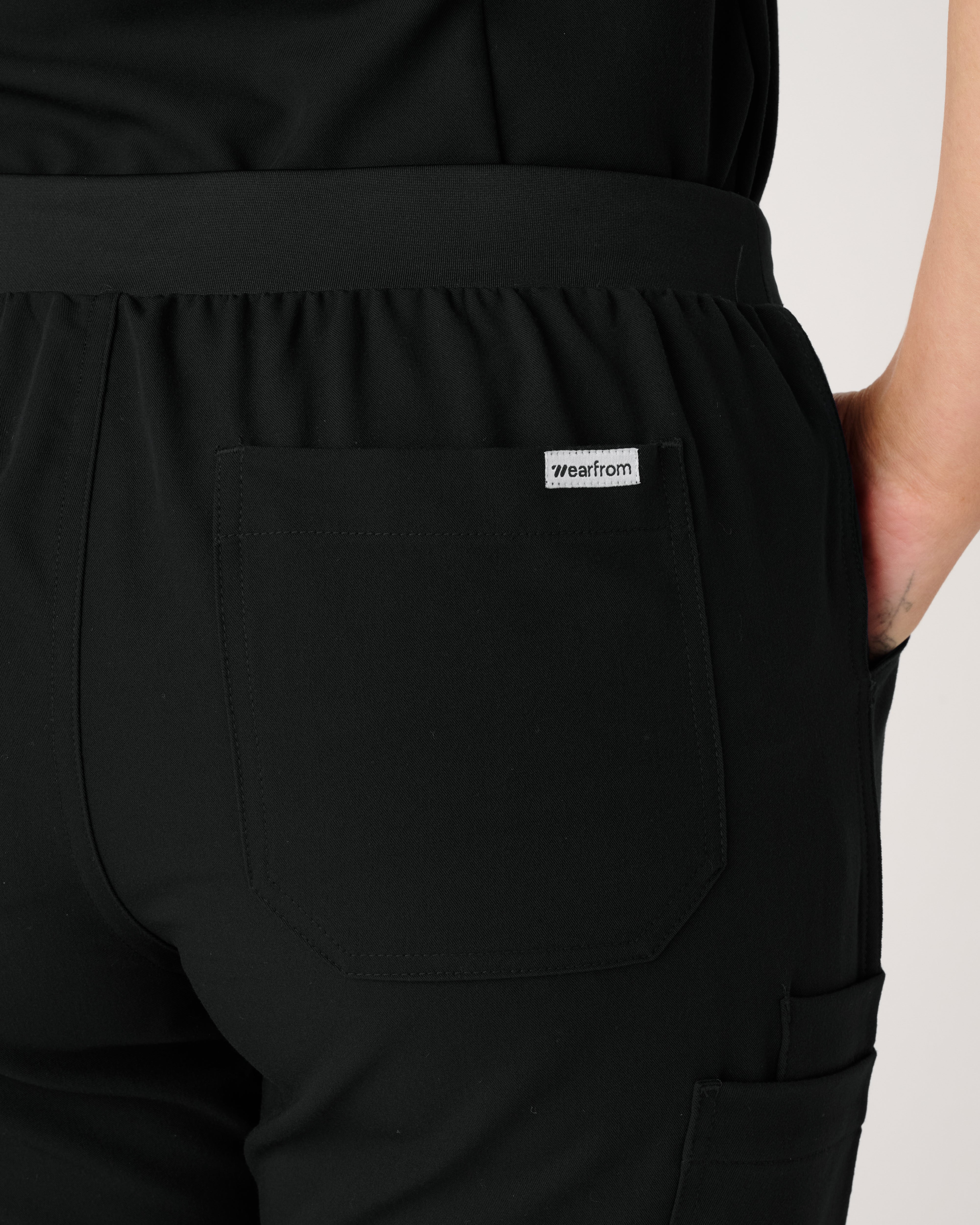 ADELAIDE Straight Leg Pants Black