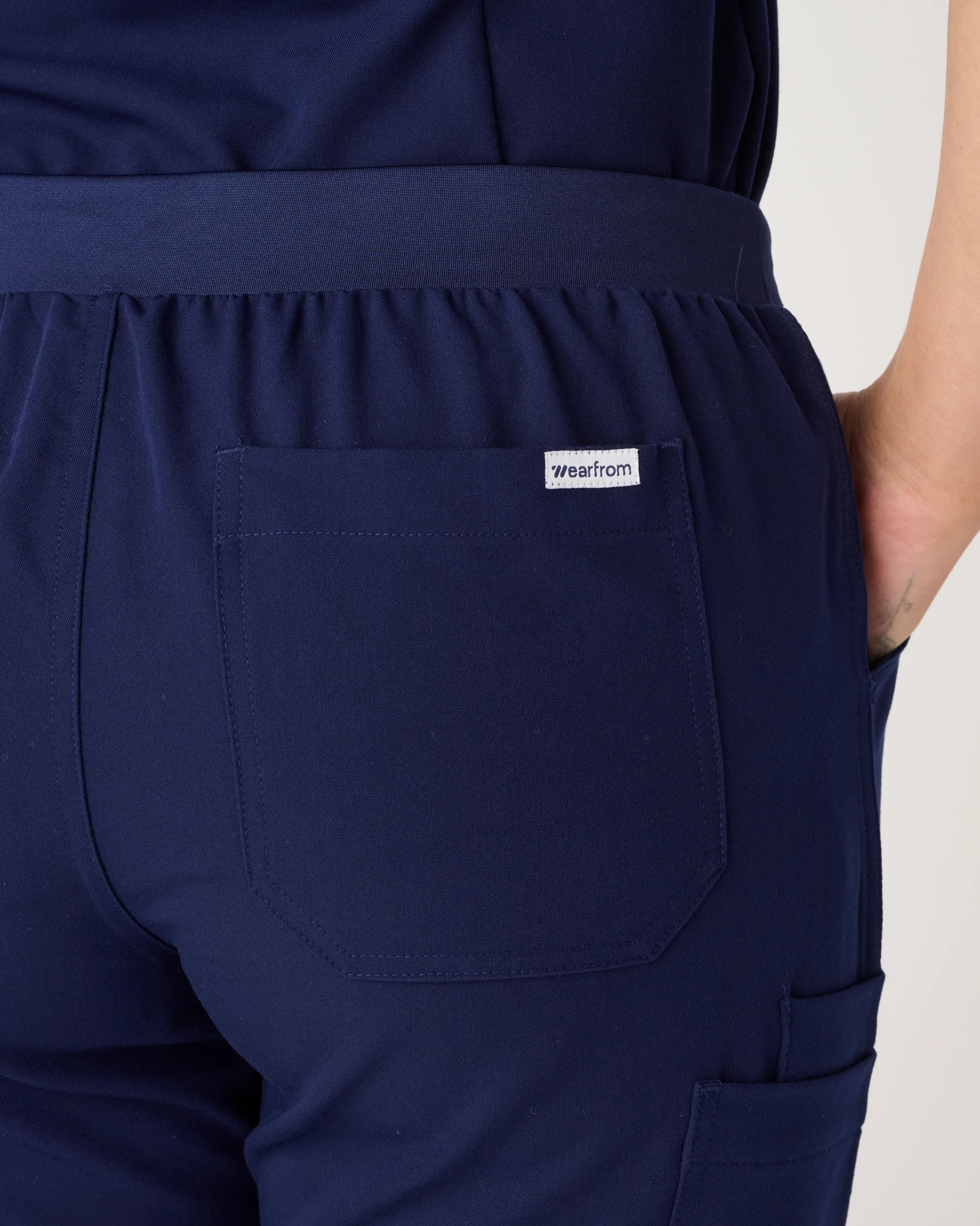 ADELAIDE Straight Leg Pants Navy