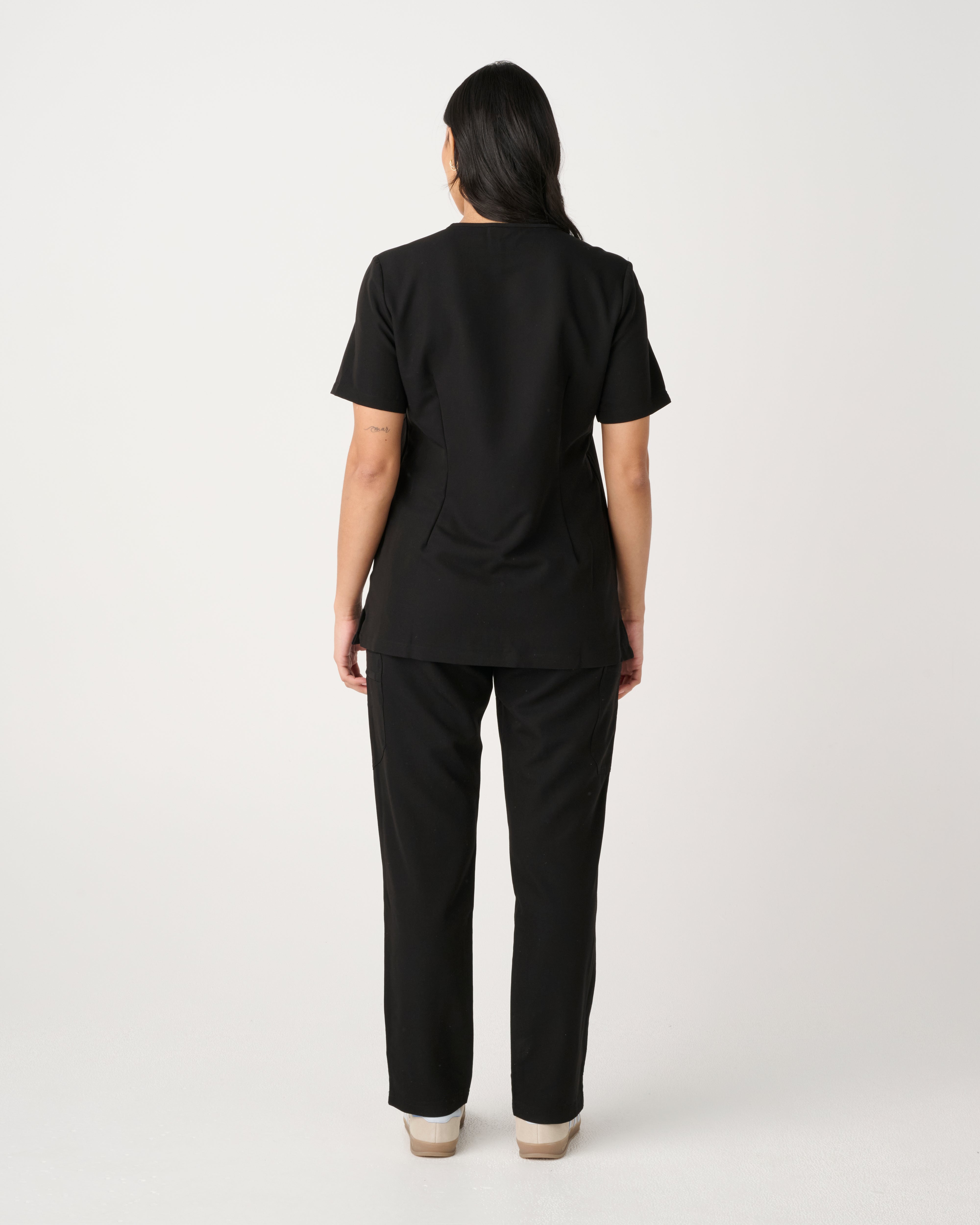 ADELAIDE Straight Leg Pants Black